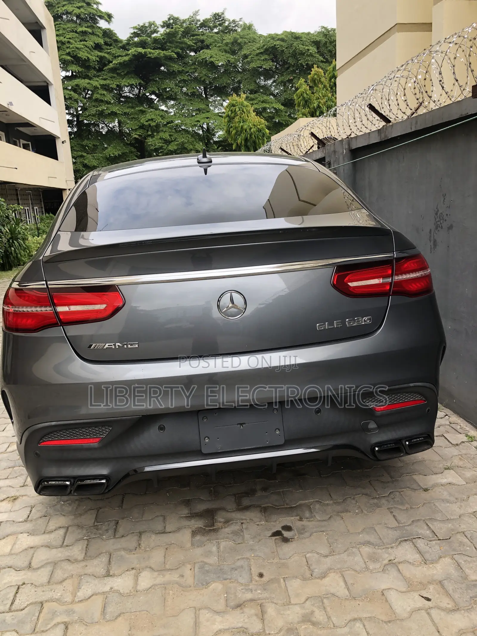 Mercedes-Benz GLE-Class AMG GLE 63 S 4MATIC 2018 Gray