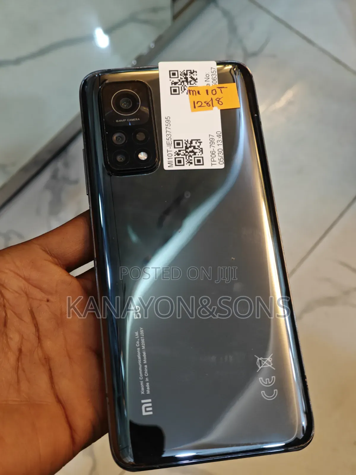 Xiaomi Mi 10T 5G 128 GB Black