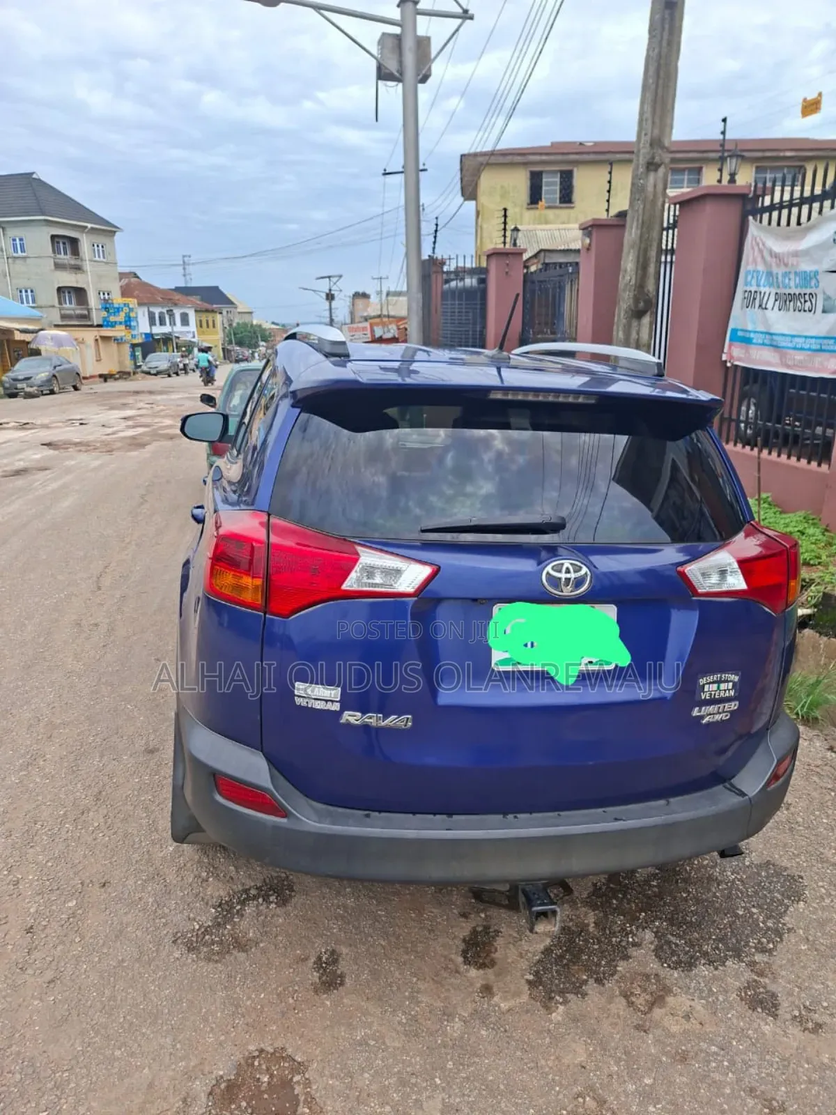 Toyota RAV4 Limited 4dr SUV AWD (2.5L 4cyl 6A) 2015 Blue