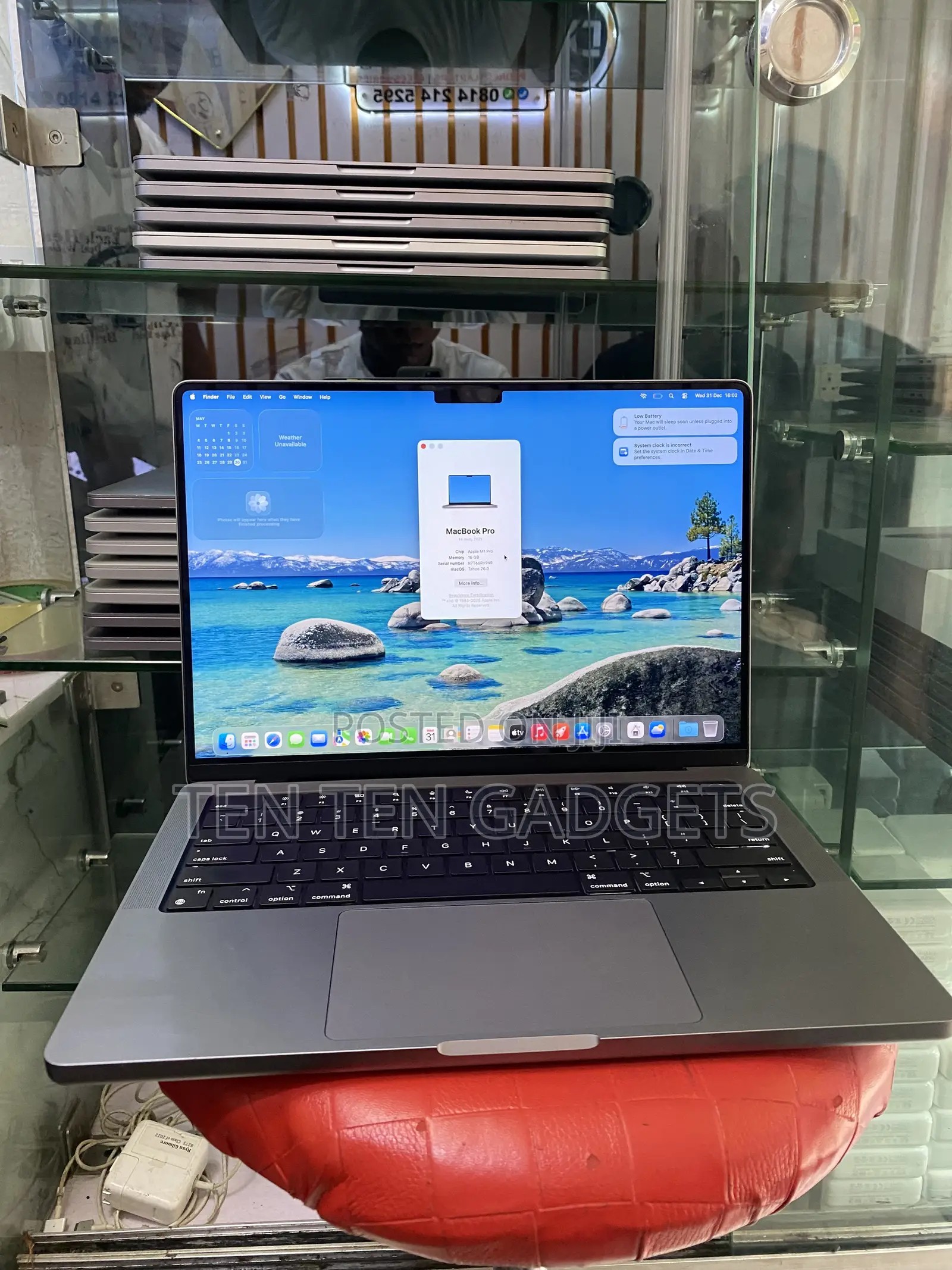 Laptop Apple MacBook Pro 2021 M1 16GB Apple M1 Pro SSD 1T