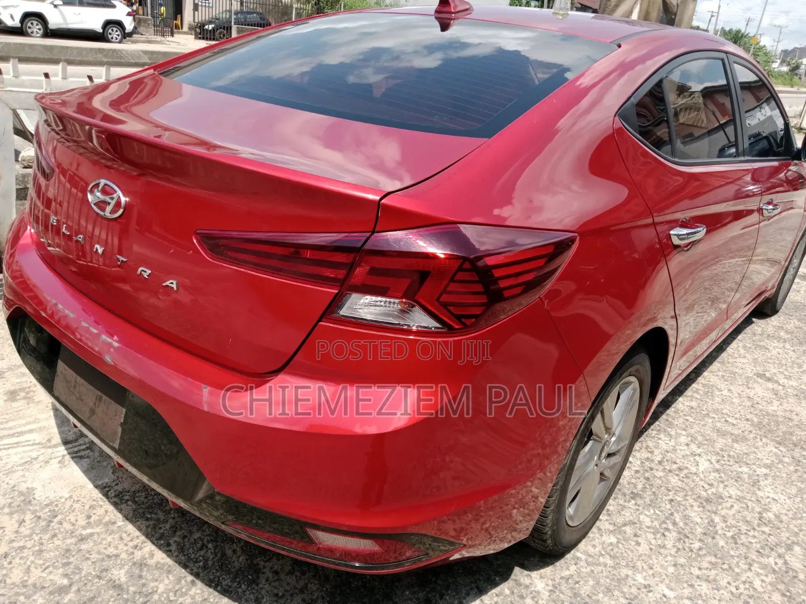 Hyundai Elantra Limited 2019 Red
