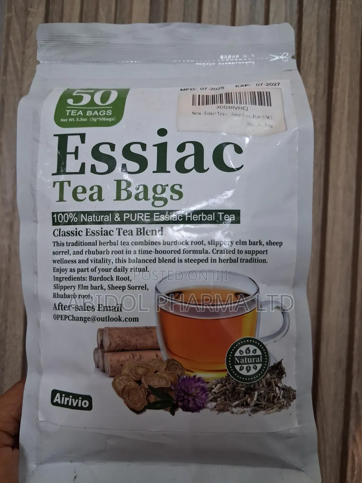Airivio Essiac Tea 50 Tea Bags