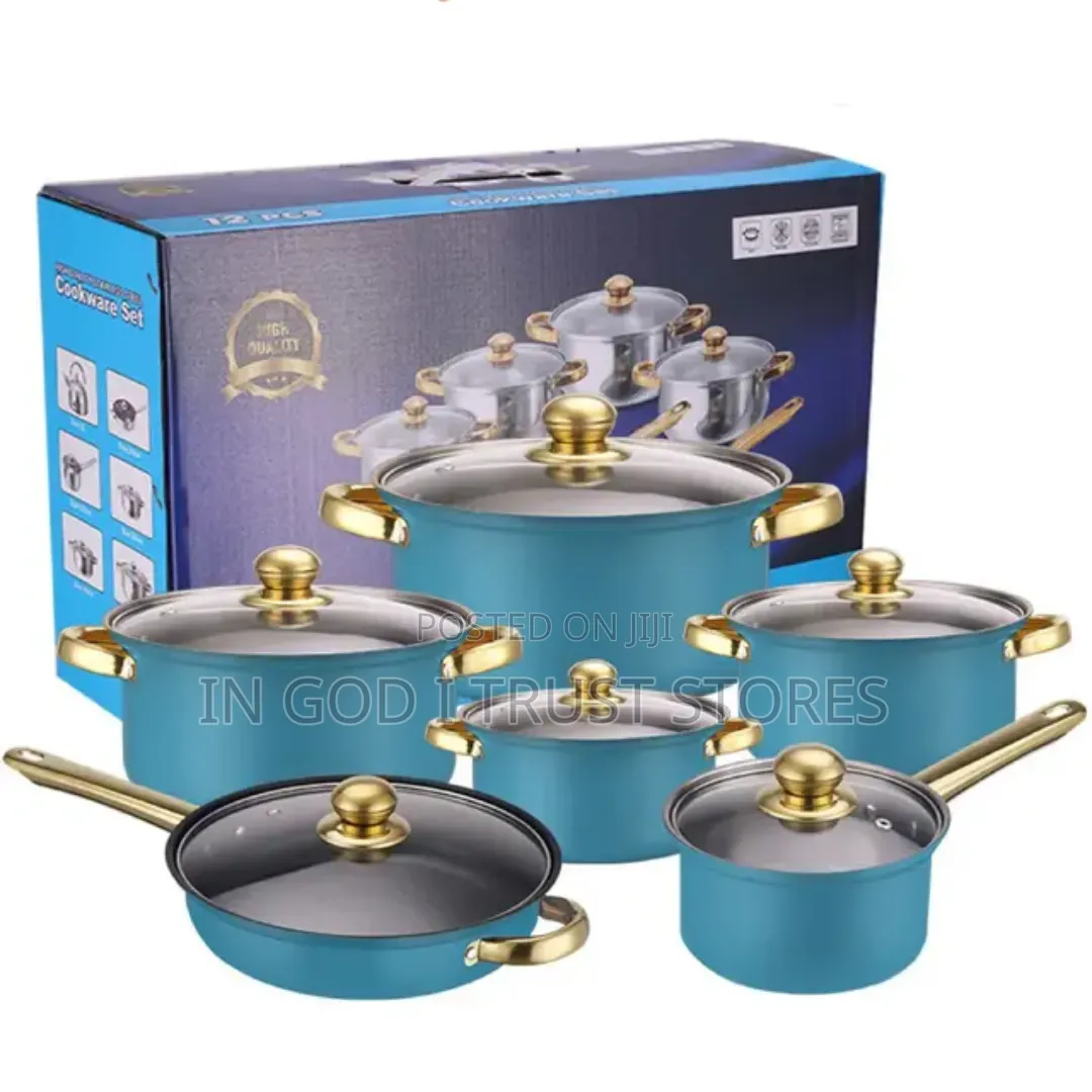 Colorful High Quality 6-Piece Stainless Steel