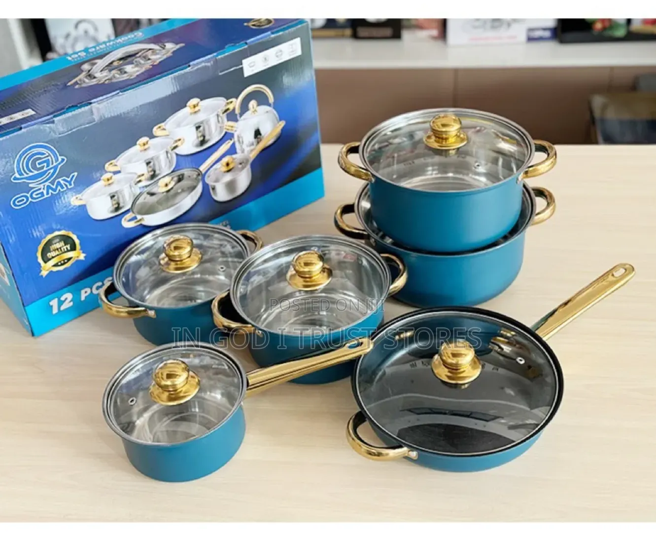 Colorful High Quality 6-Piece Stainless Steel