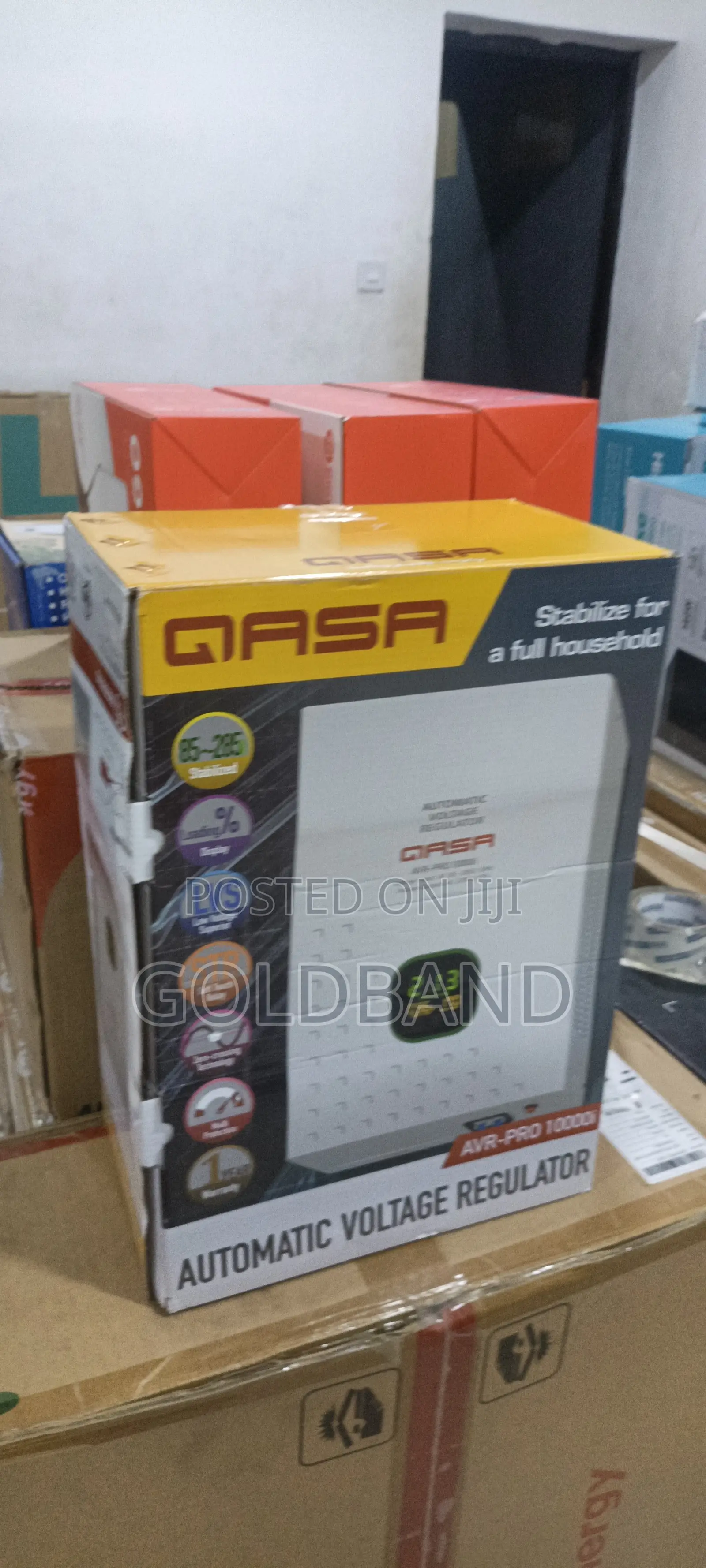 Qasa Wall Mounted 10,000 Watt Stabilizer