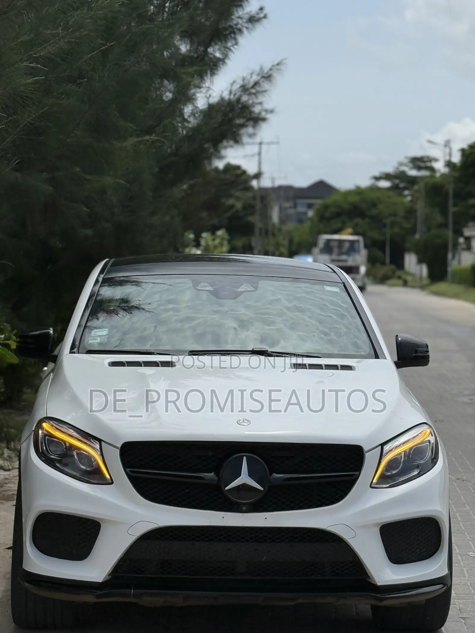 Mercedes-Benz GLE-Class AMG GLE 43 4MATIC 2017 White