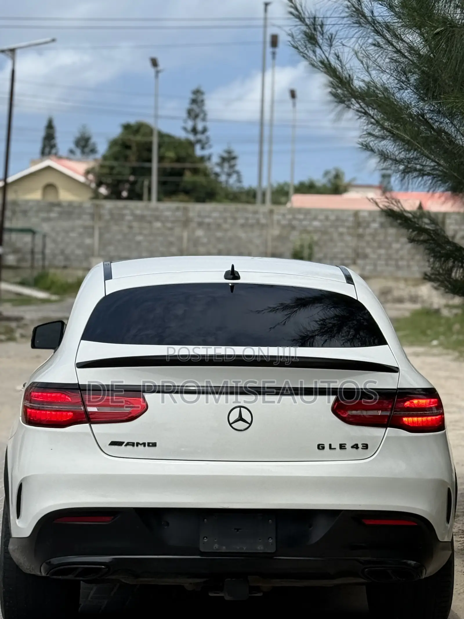 Mercedes-Benz GLE-Class AMG GLE 43 4MATIC 2017 White