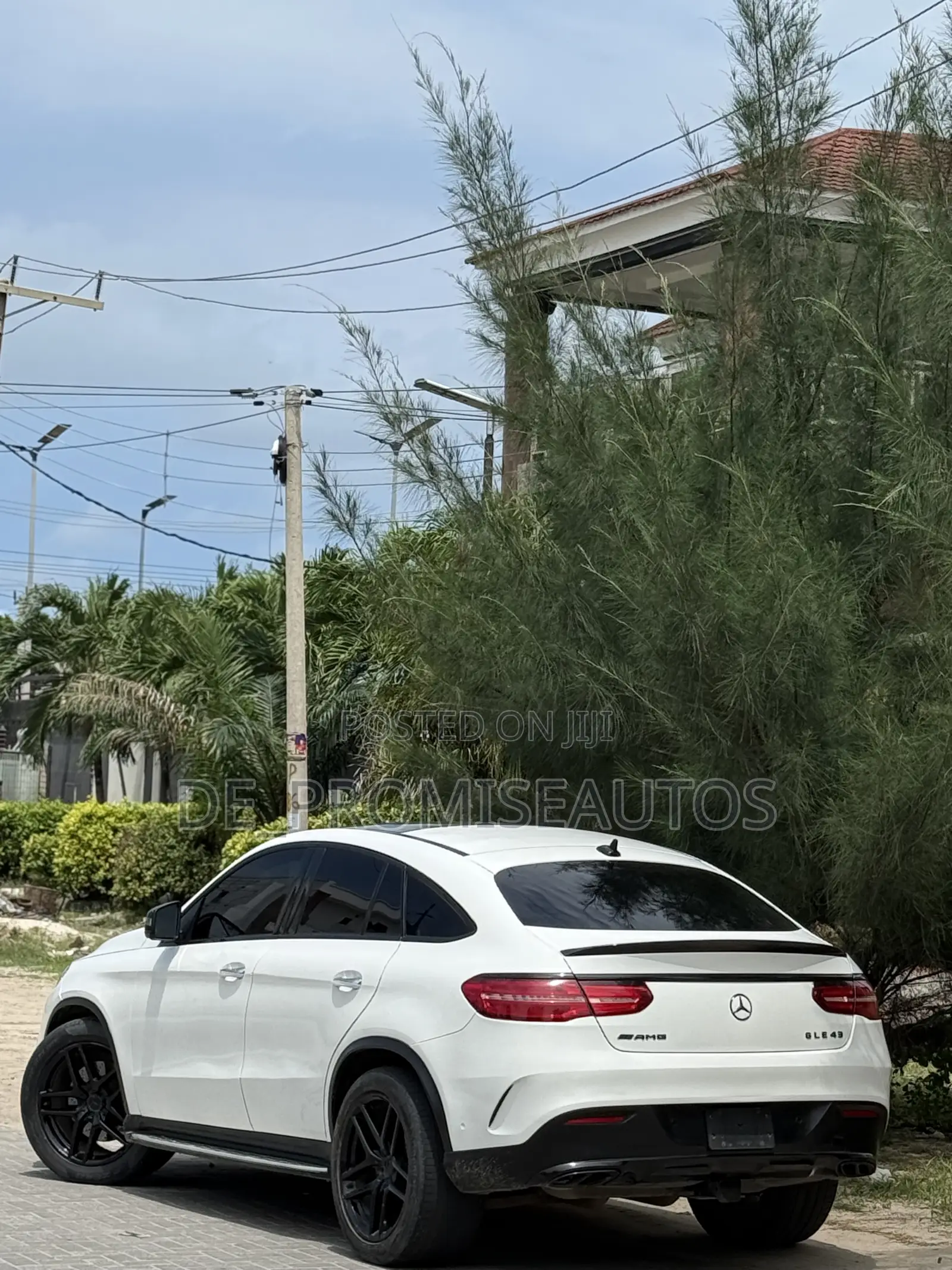 Mercedes-Benz GLE-Class AMG GLE 43 4MATIC 2017 White