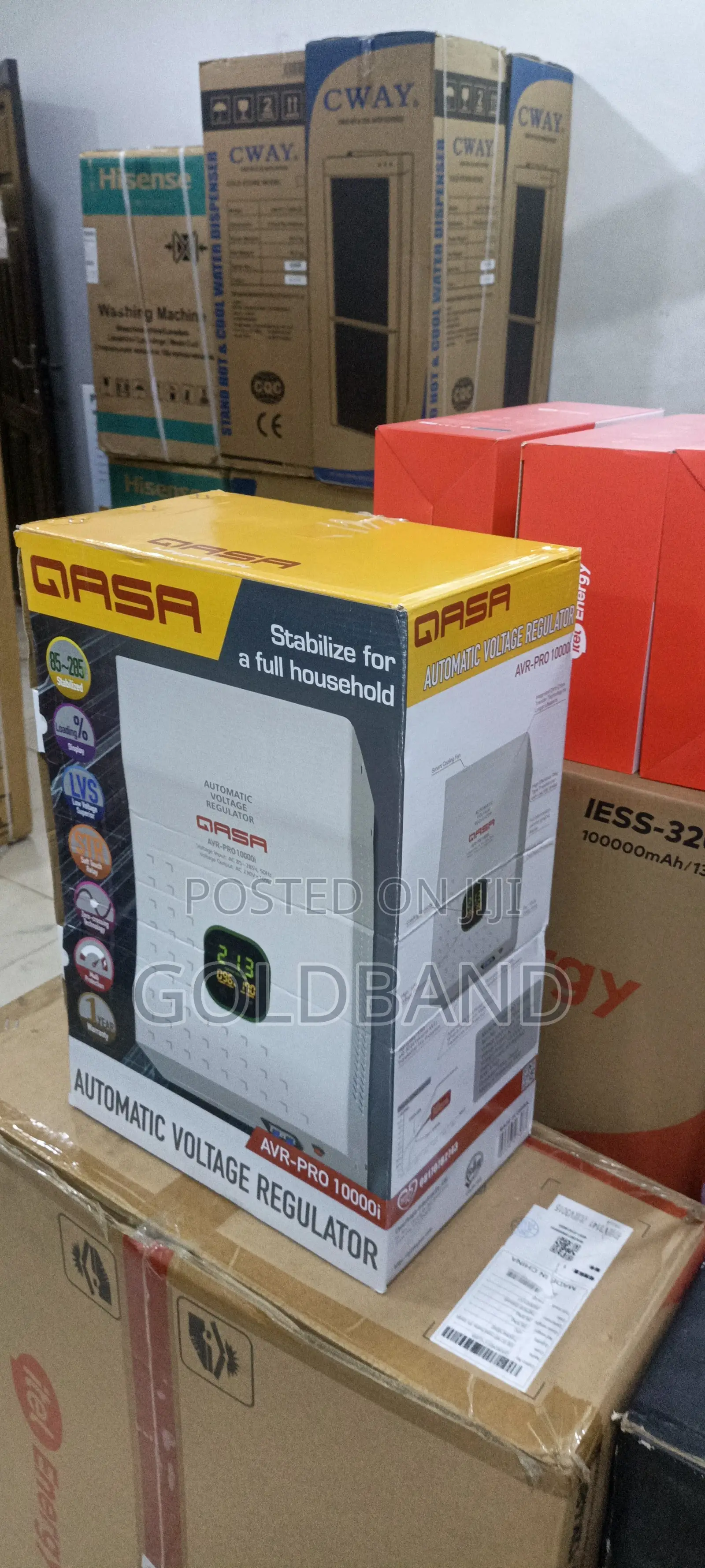 Qasa 10,000w High Capacity Power Stabilizer