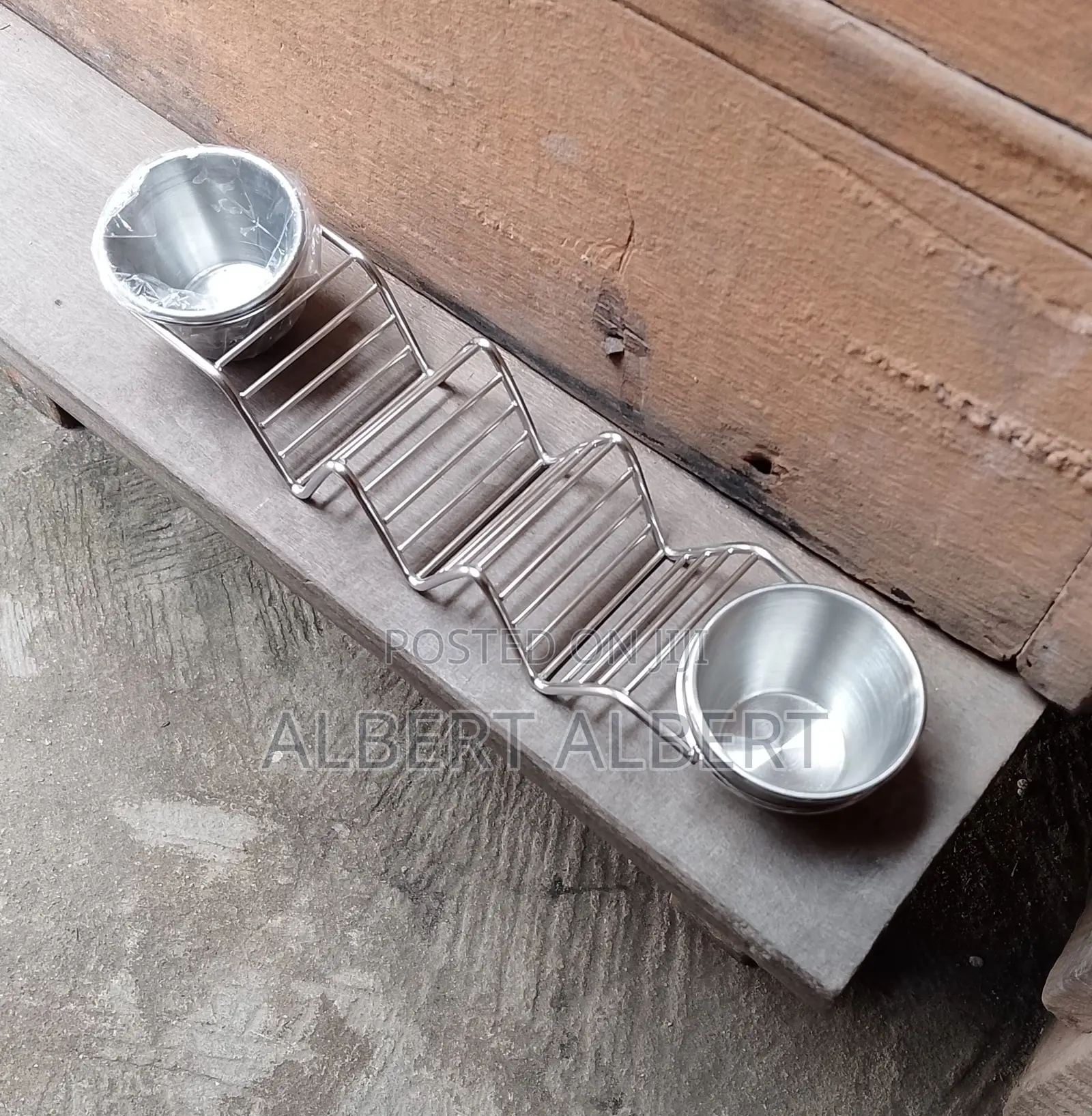 By 3 Stainless Steel Taco Rack, Taco Holder With Sauce Holder