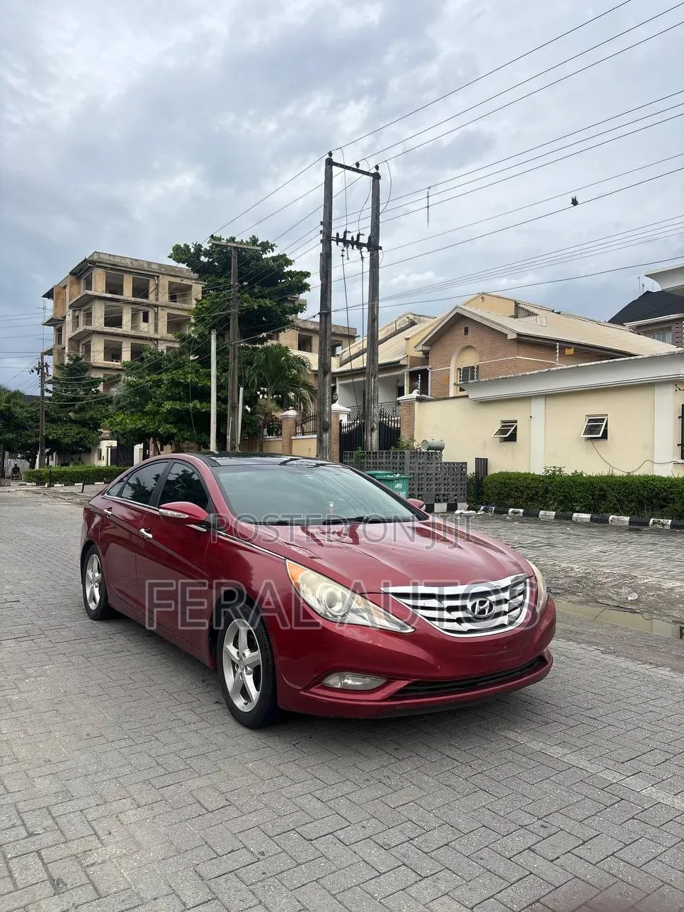 Hyundai Sonata 2012 Burgundy