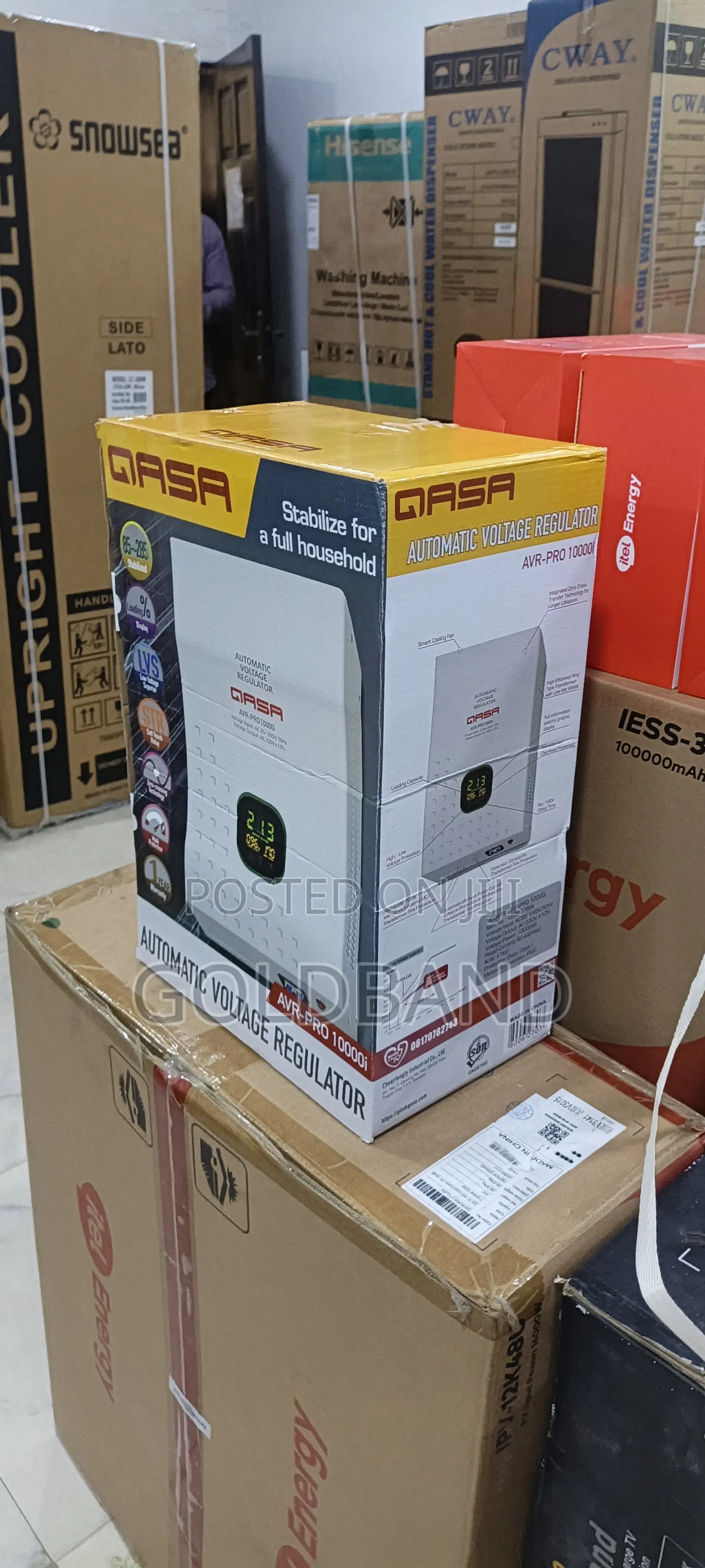 Qasa 10000 Watt Voltage Protection Stabilizer
