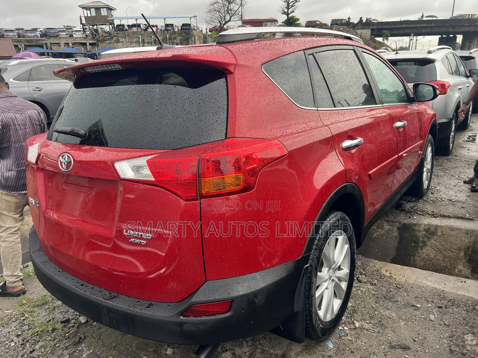 Toyota RAV4 Limited 4dr SUV AWD (2.5L 4cyl 6A) 2015 Red