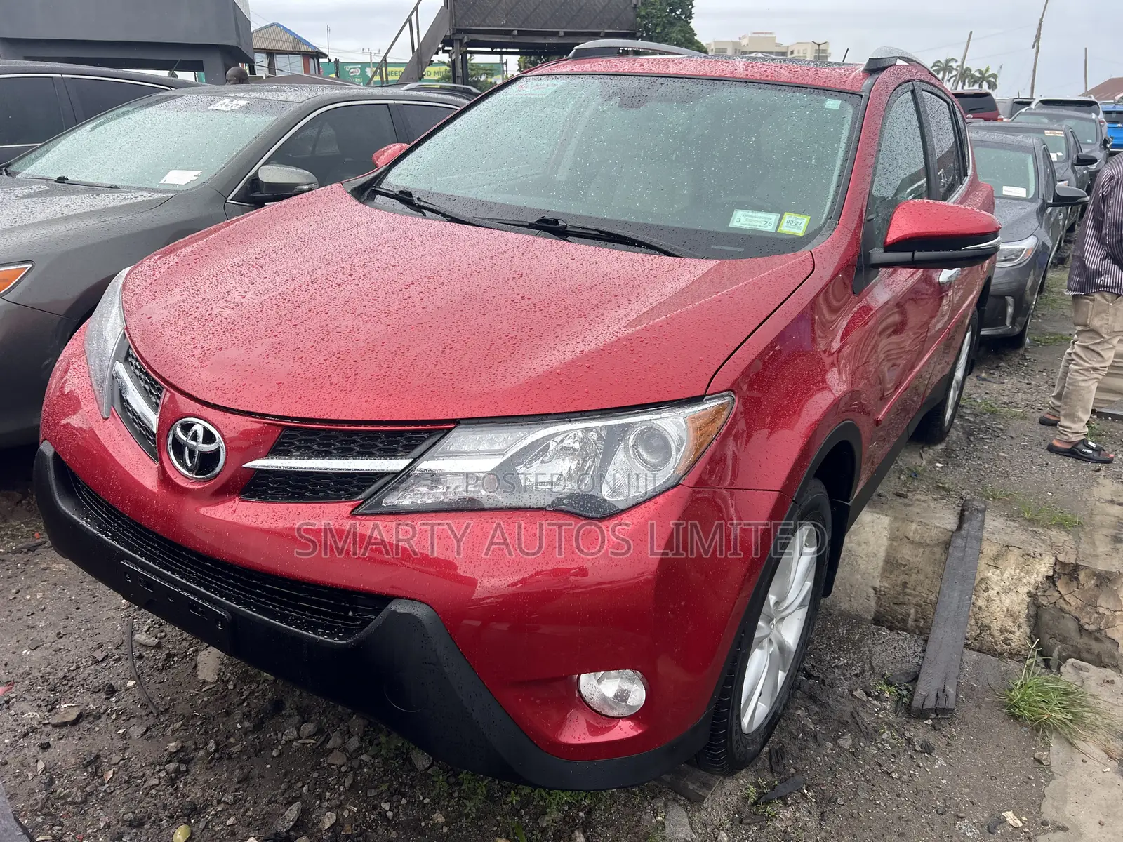 Toyota RAV4 Limited 4dr SUV AWD (2.5L 4cyl 6A) 2015 Red