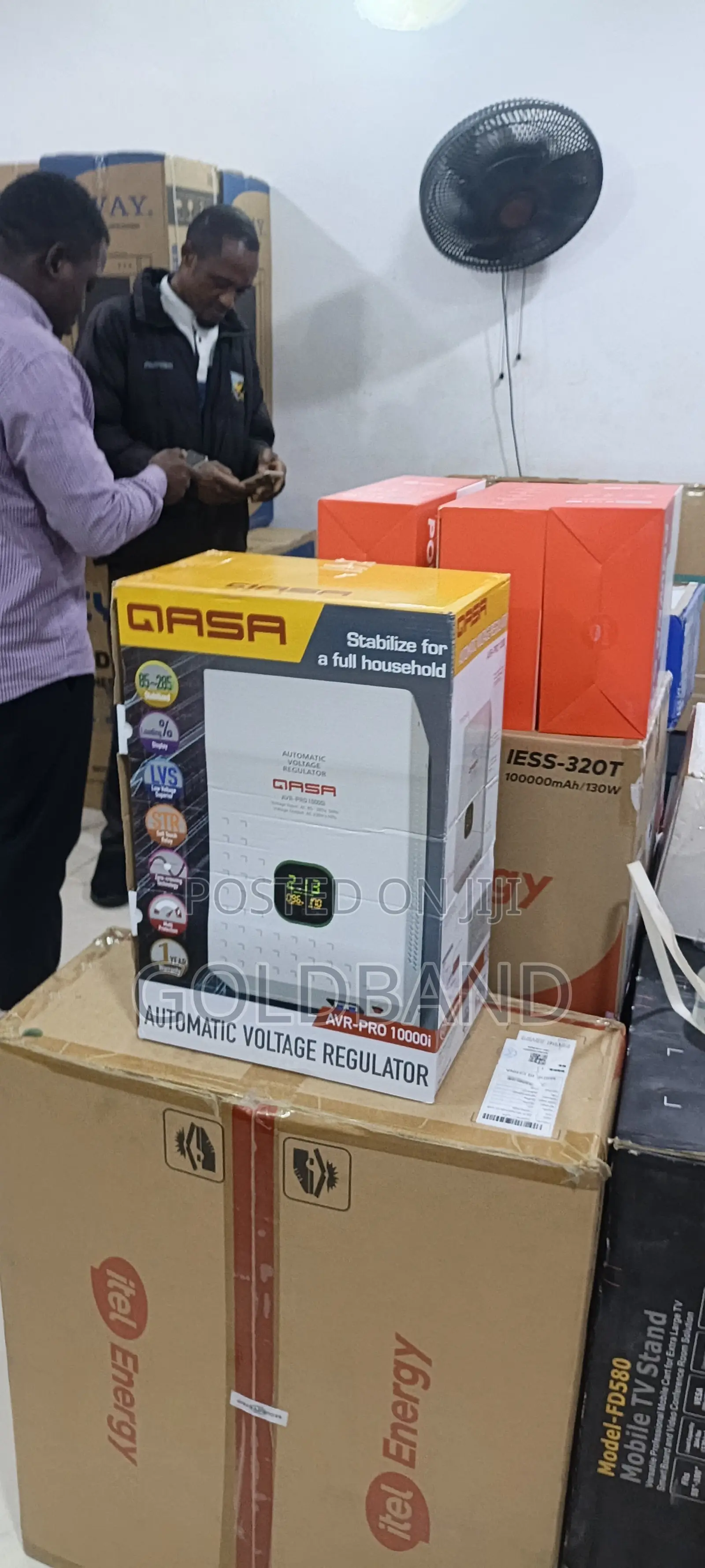 Qasa 10000w Wall Mounted Power Guard Stabilizer