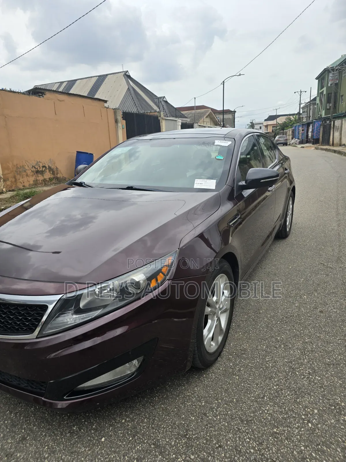 Kia Optima 2012 Burgundy
