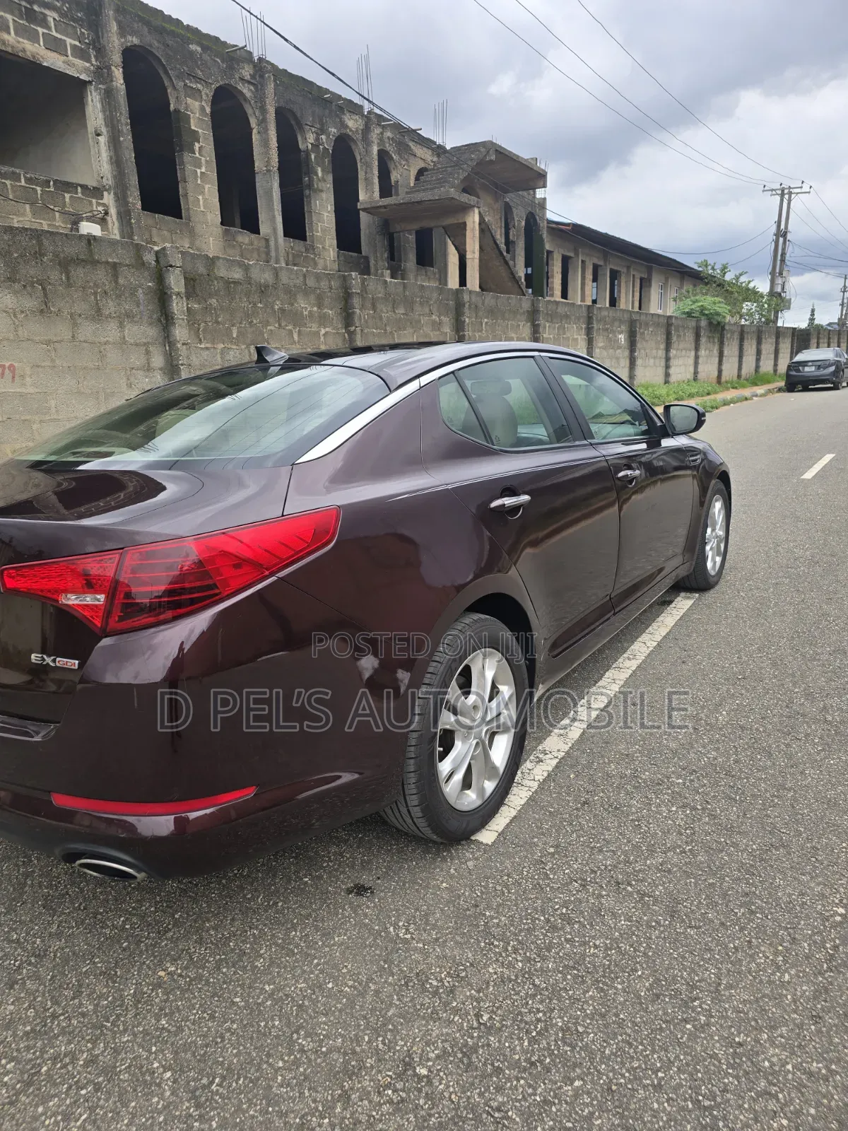 Kia Optima 2012 Burgundy