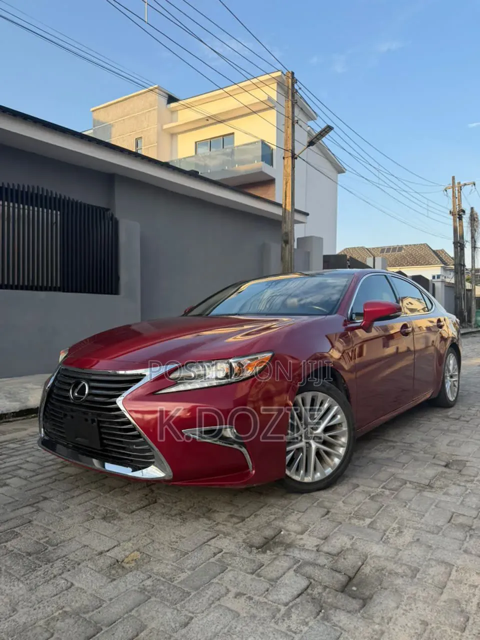 Lexus ES 350 FWD 2018 Red