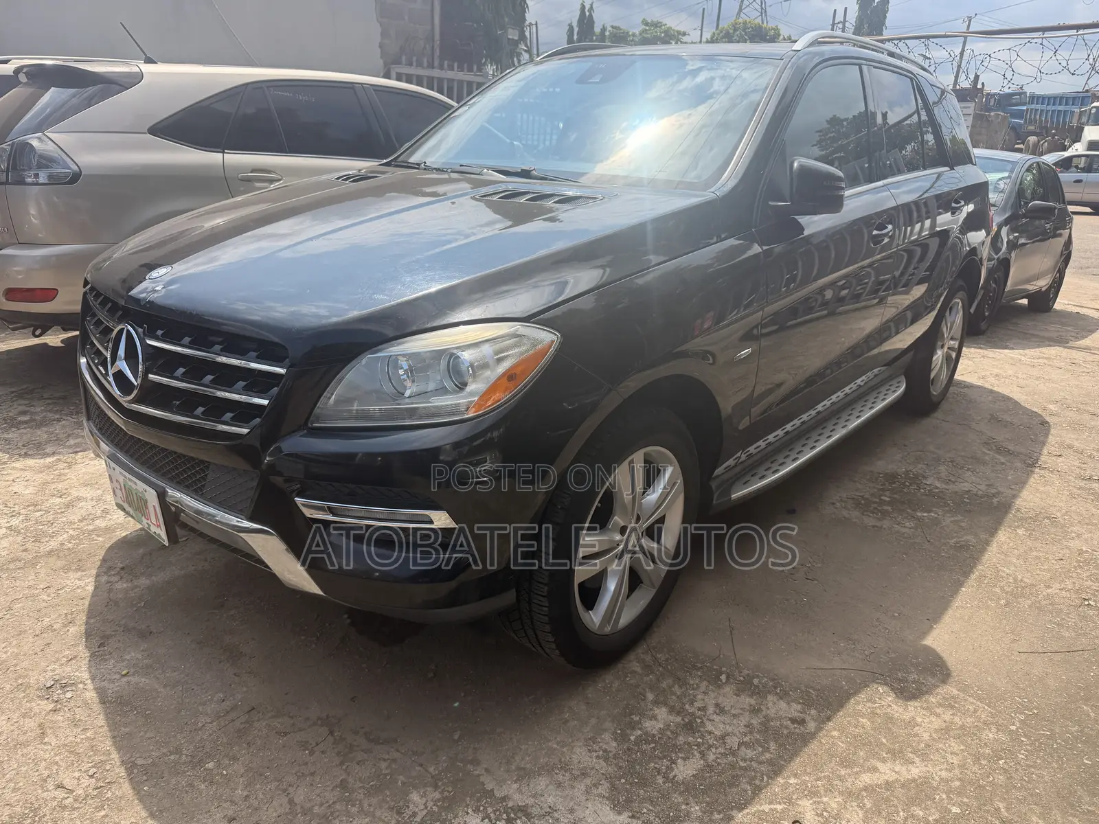 Mercedes-Benz M Class ML 350 4Matic 2012 Black