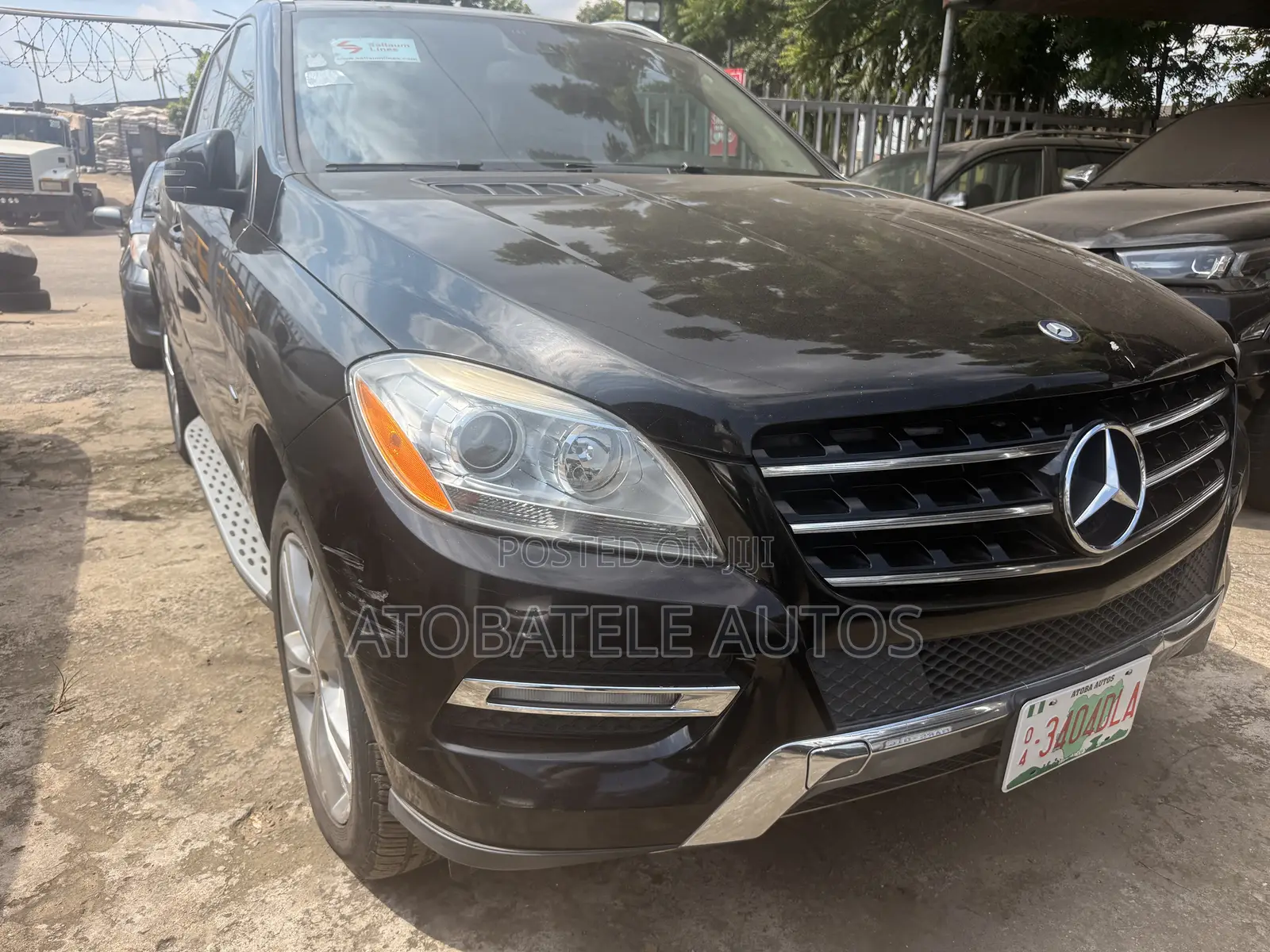 Mercedes-Benz M Class ML 350 4Matic 2012 Black