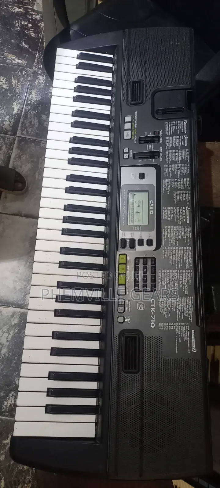 Uk Used Casio Ctk 710