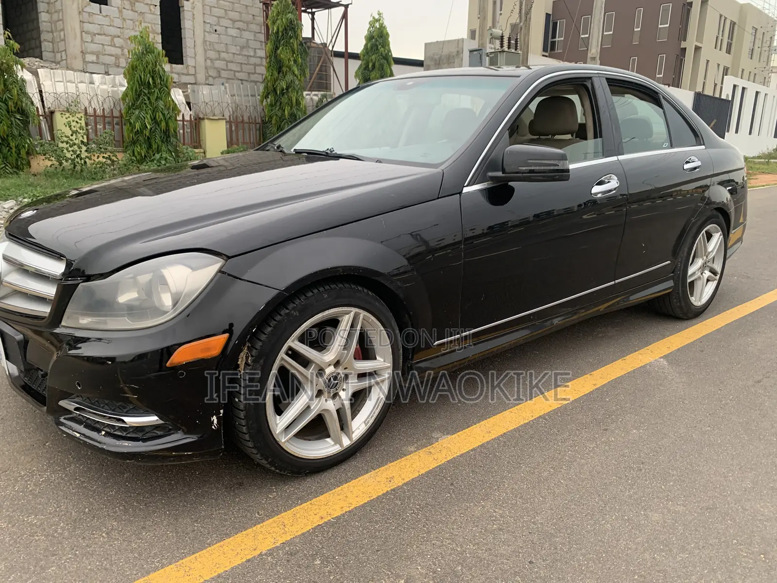 Mercedes-Benz C300 Luxury 4Matic Sedan AWD (3.5L 6cyl 7A) 2013 Black