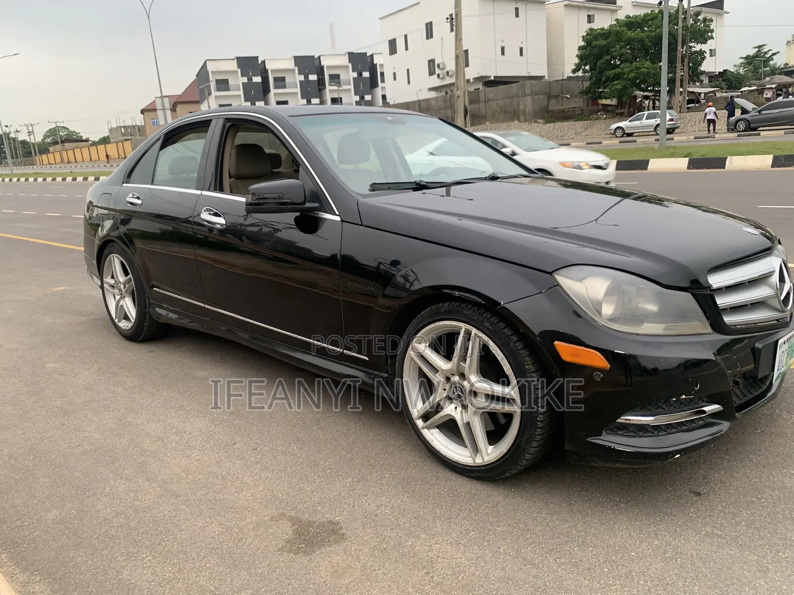 Mercedes-Benz C300 Luxury 4Matic Sedan AWD (3.5L 6cyl 7A) 2013 Black