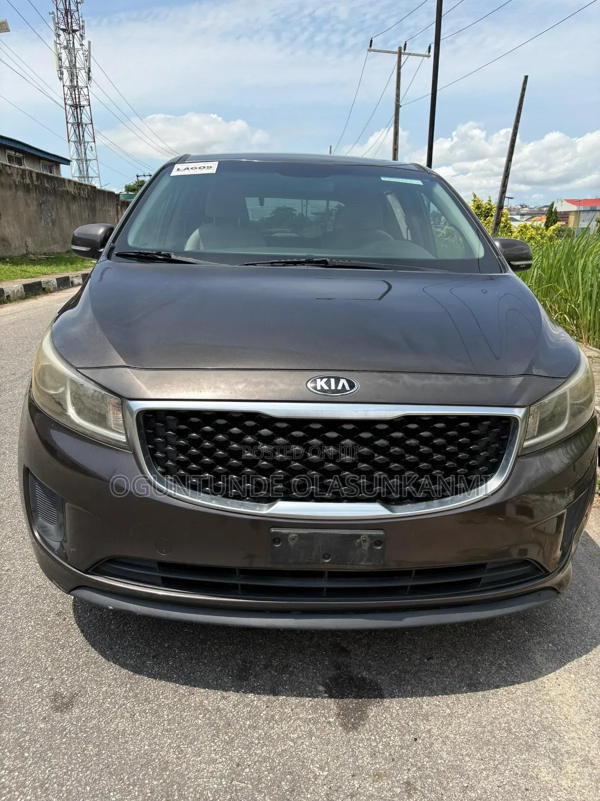Kia Sedona 2016 Brown