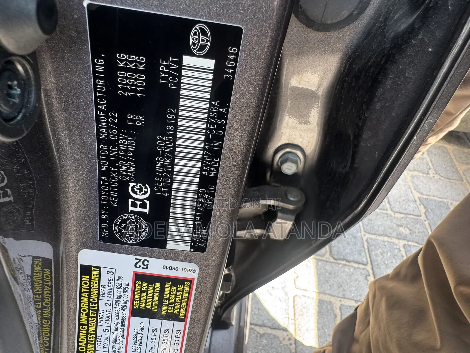 Toyota Camry SE 2023 Gray