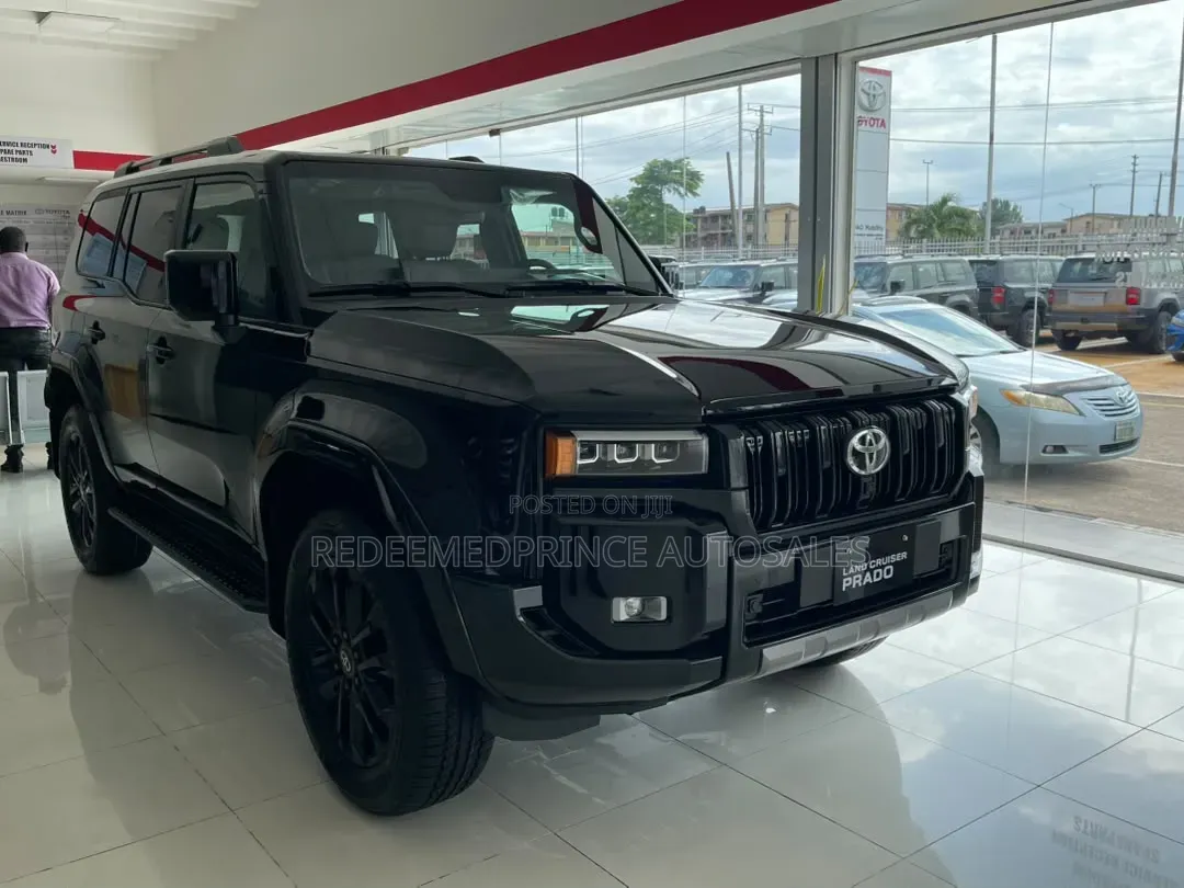 New Toyota Land Cruiser Prado 2026 Black