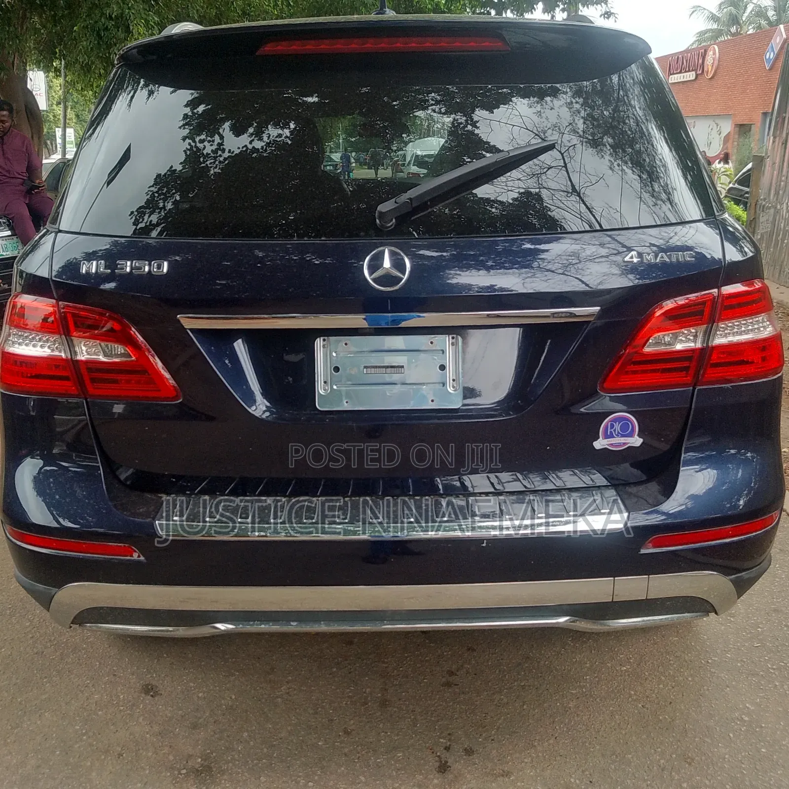 Mercedes-Benz M Class 2013 Blue