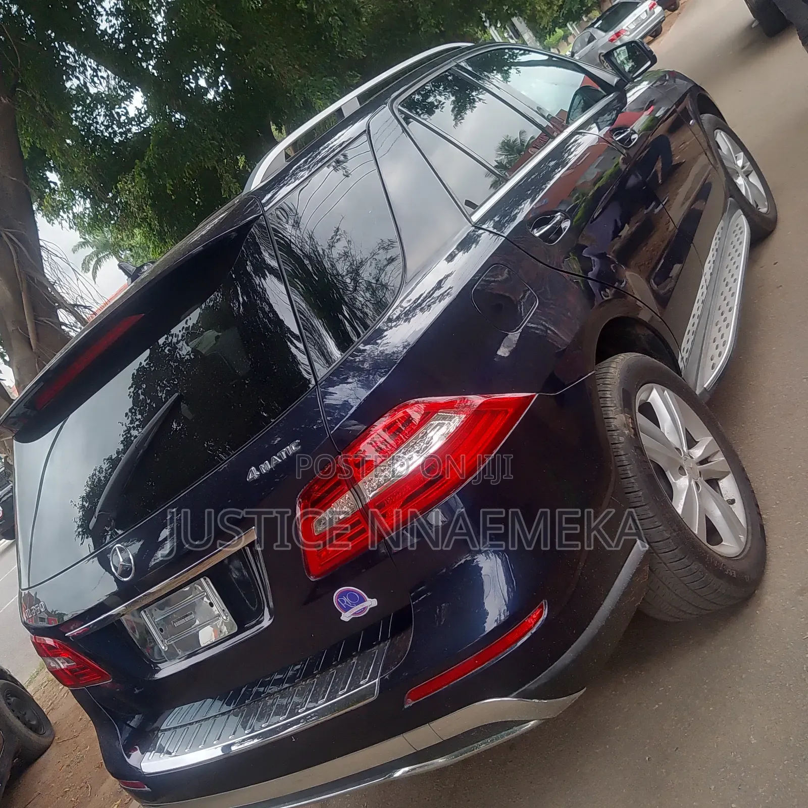 Mercedes-Benz M Class 2013 Blue