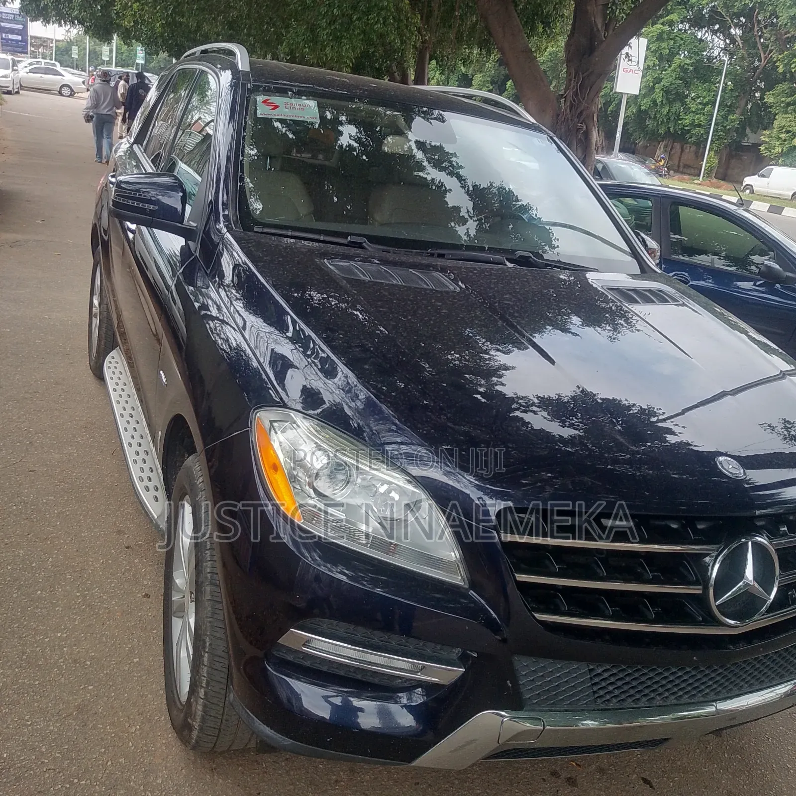 Mercedes-Benz M Class 2013 Blue
