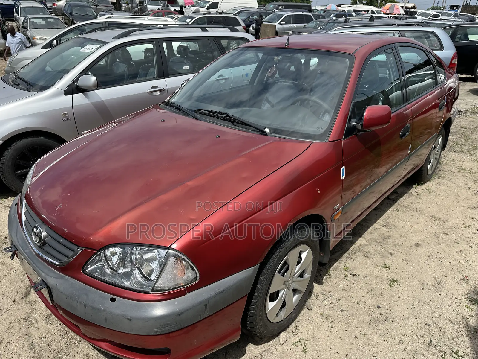 Toyota Avensis 1.6 VVT-i 2003 Red