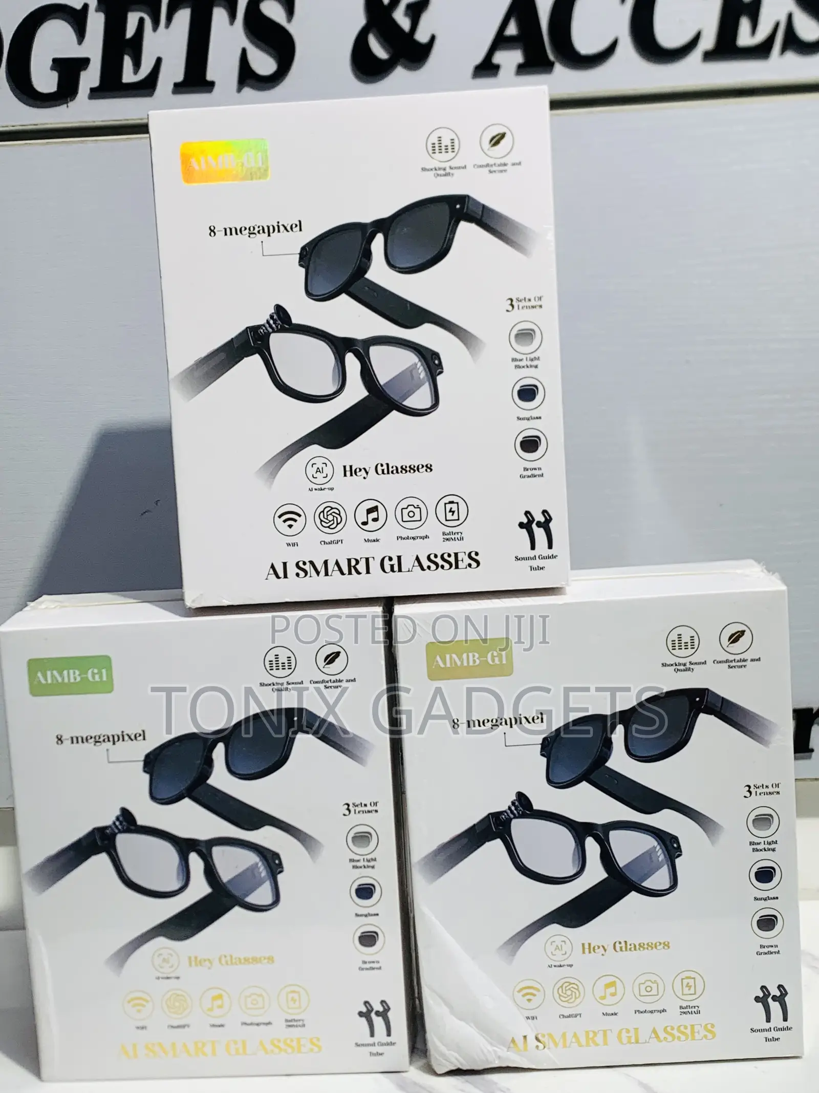 Ai Smart Glasses (8-megapixel) Aimb-g1