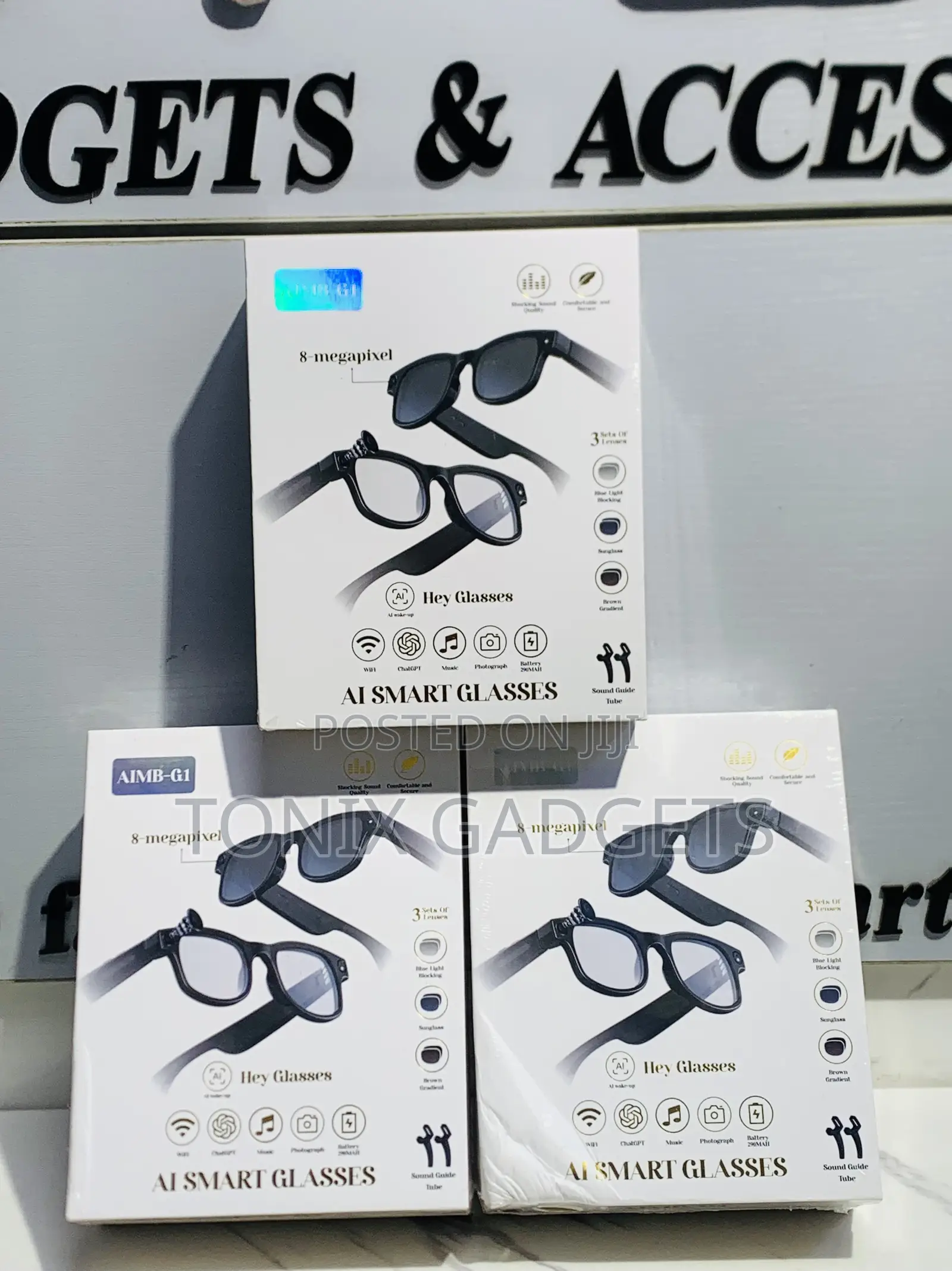Ai Smart Glasses (8-megapixel) Aimb-g1