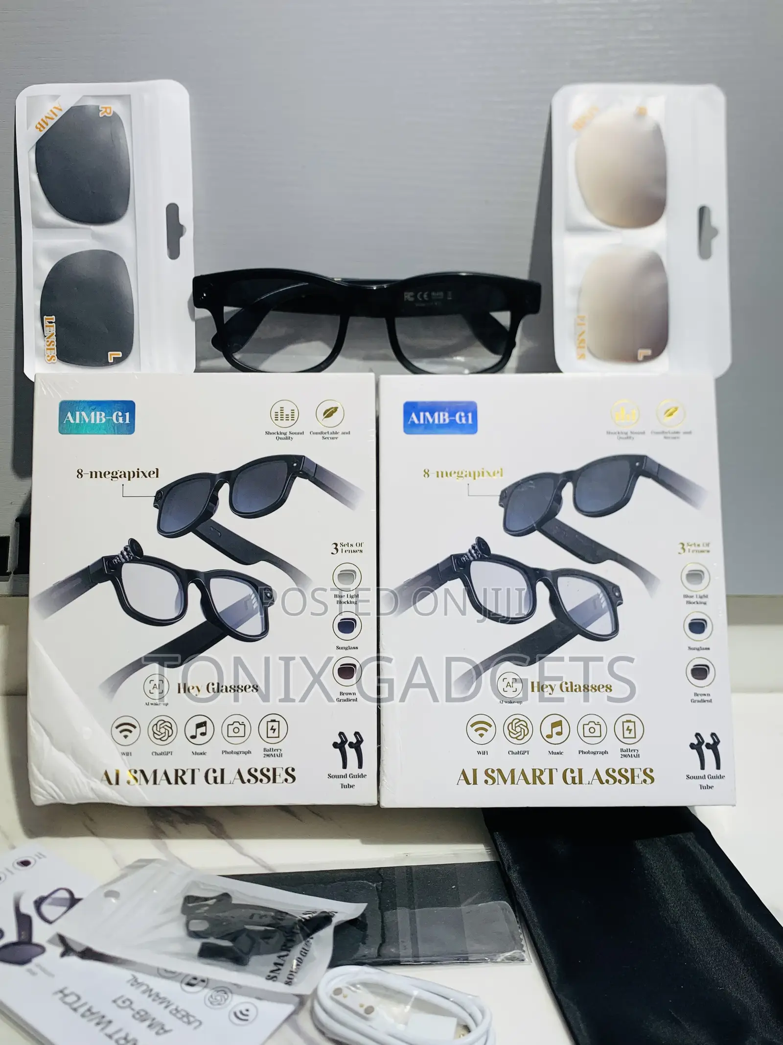 Ai Smart Glasses (8-megapixel) Aimb-g1