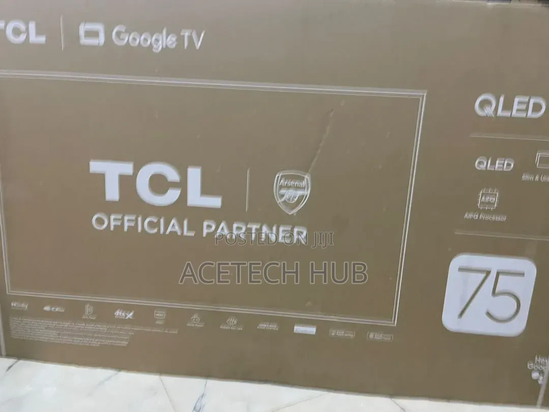 Brand New TCL 75 Inches Qled Smart Tv for Sale
