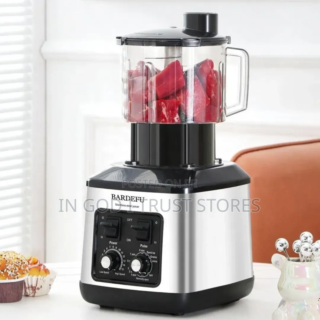 High Quality Silver Stainless Steel Household Juicer, Blender