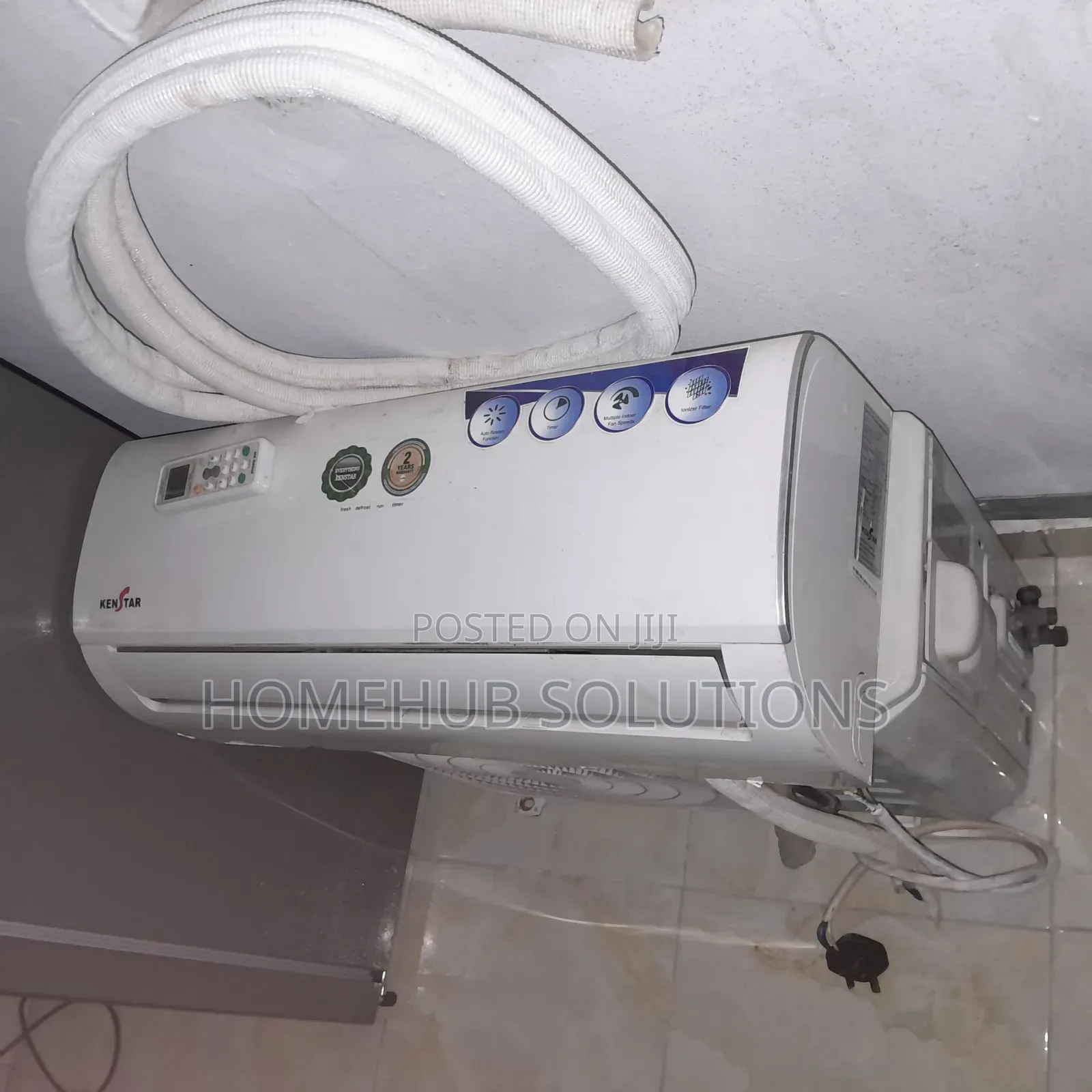 Clean 1.5h Kenstar Ac 
Working Perfectly