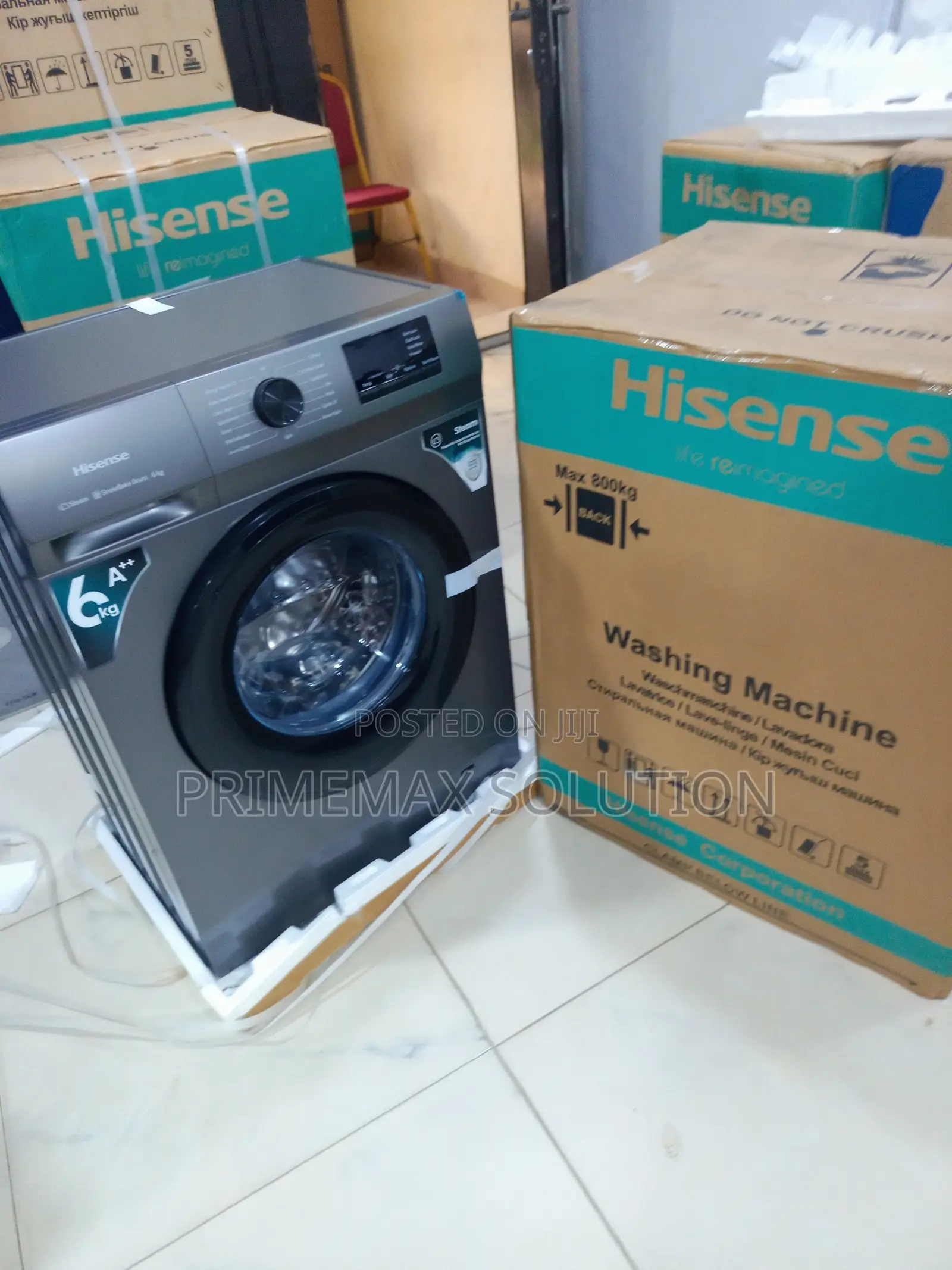 Compact Powerhouse: Hisense 6kg Automatic Washer