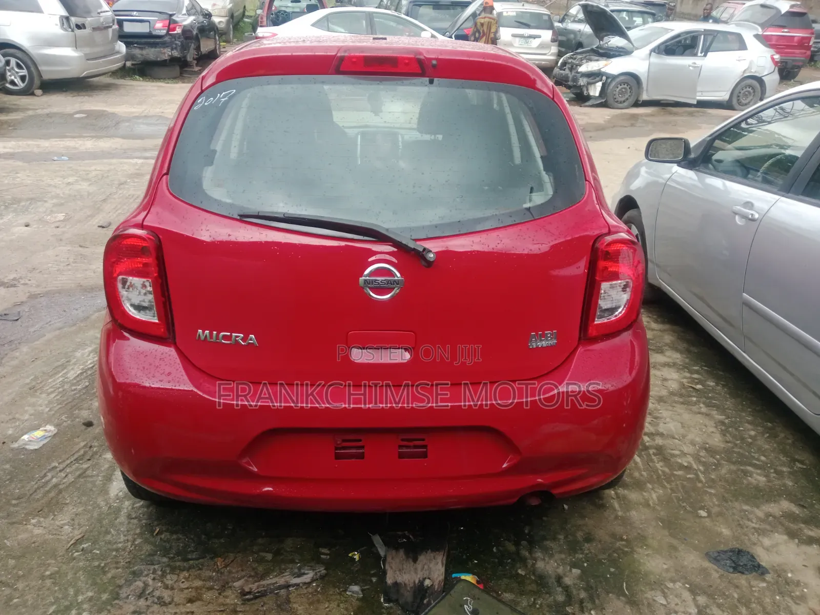 Nissan Micra 2017 Red
