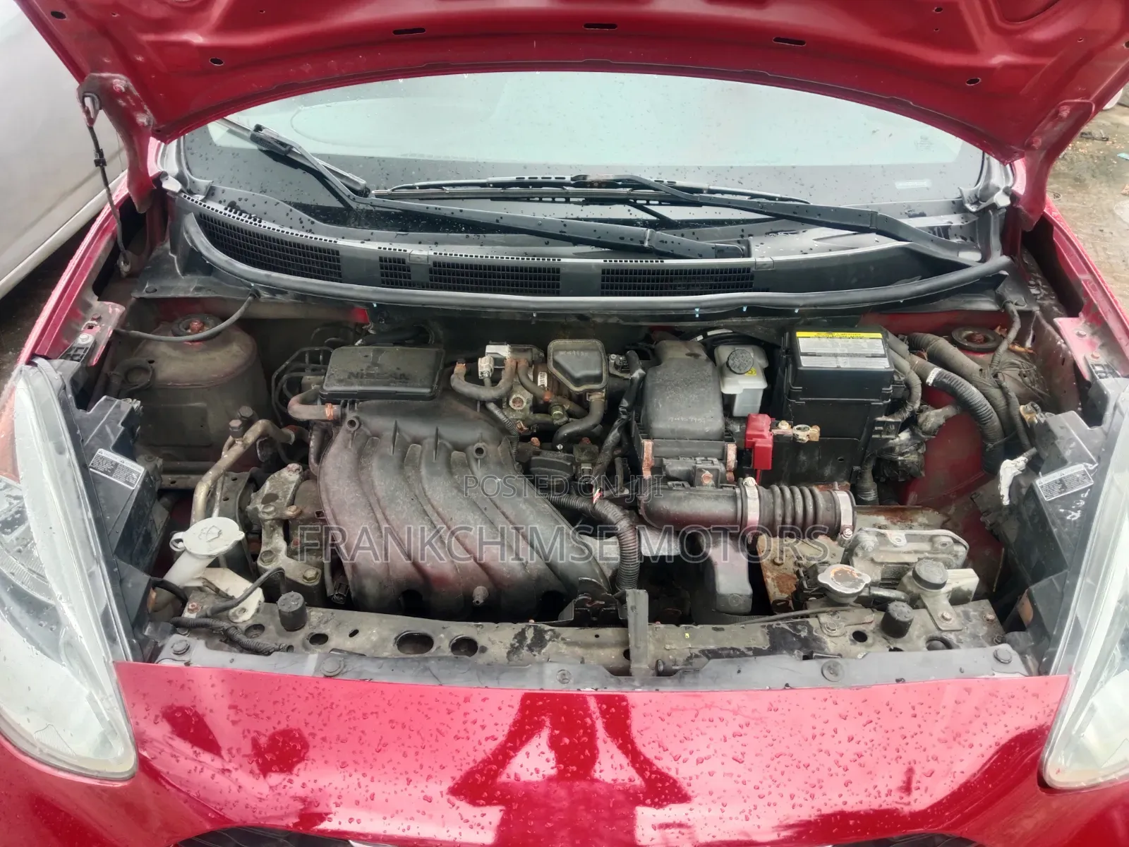 Nissan Micra 2017 Red