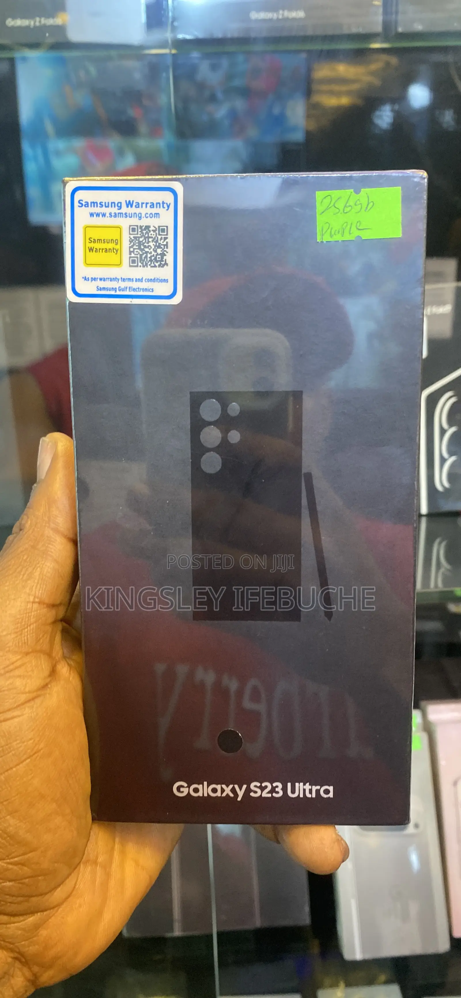 New Samsung Galaxy S23 Ultra 256 GB Yellow