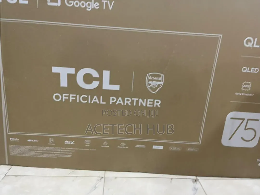TCL 75" Smart Tv – Stunning Design