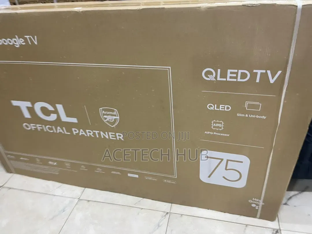 TCL 75" Smart Tv – Stunning Design