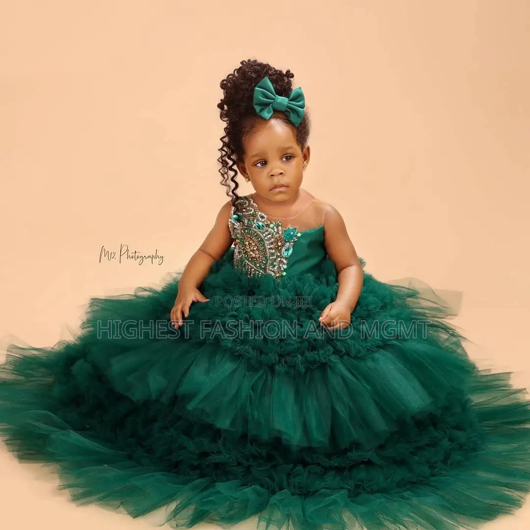 Crystals Puffy Ball Gown