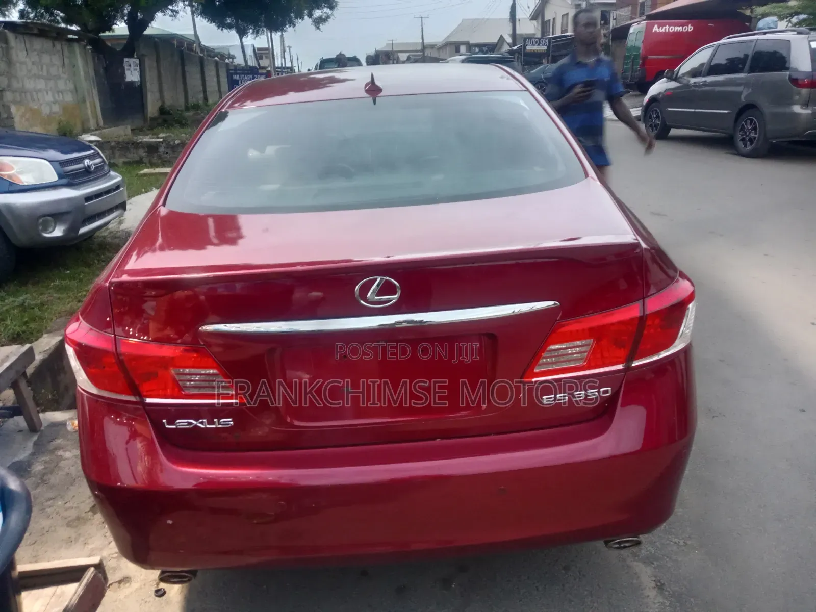 Lexus ES 350 2011 Red
