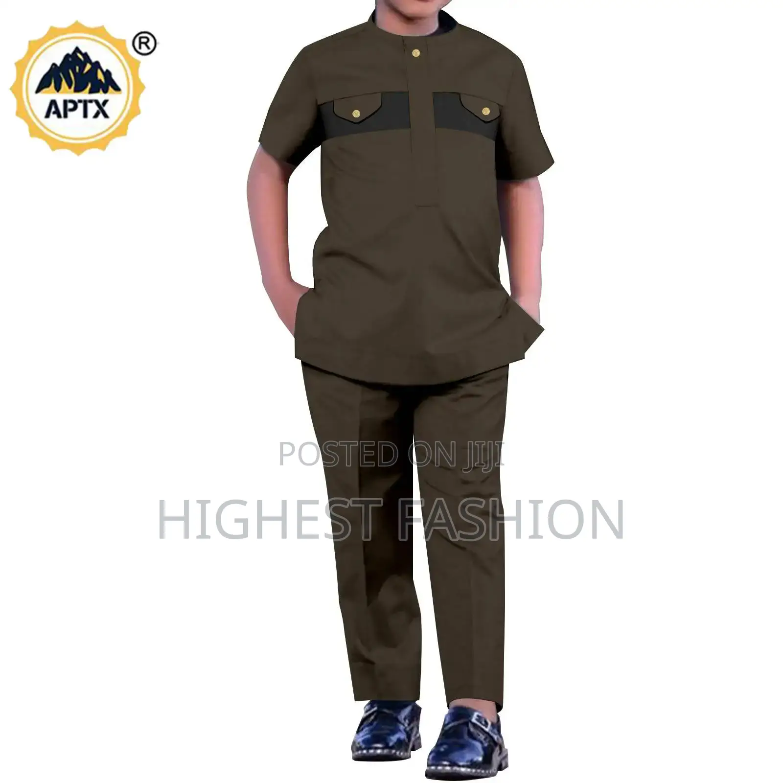 Short Sleeve Kaftan Outfit