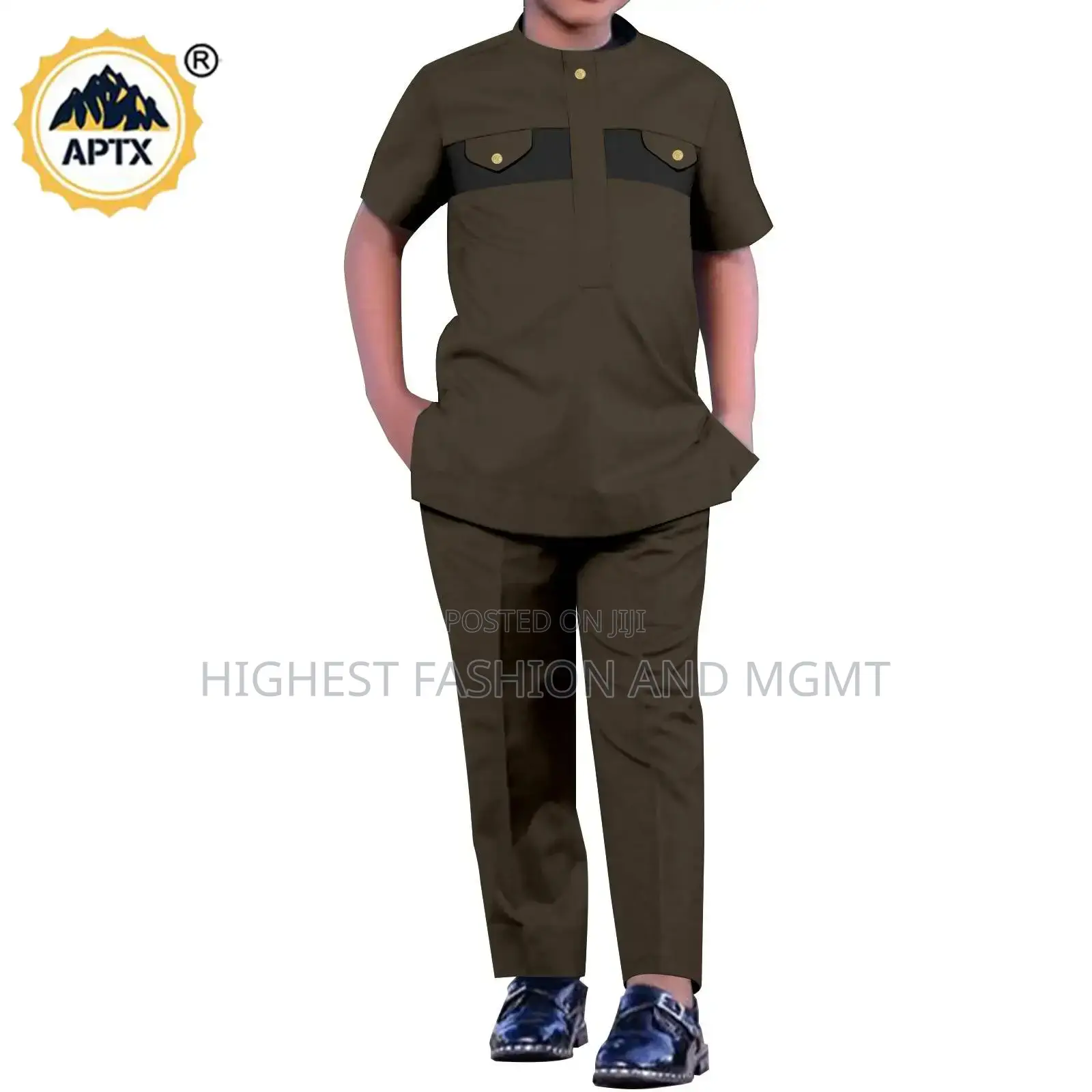 Short Sleeve Kaftan Outfit